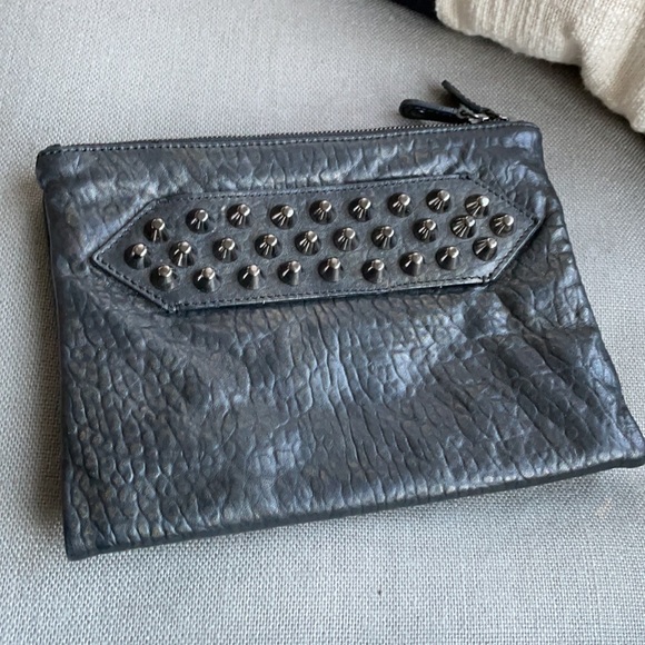 Zadig & Voltaire Leather Clutch - Picture 2 of 8